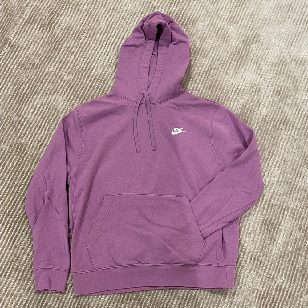 Nike Men's Lavender Hoodie Sweater